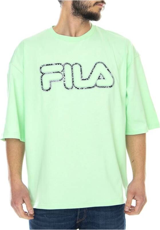 Fila T-Shirts Groen Heren