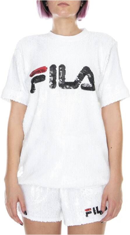 Fila T-Shirts Wit Dames