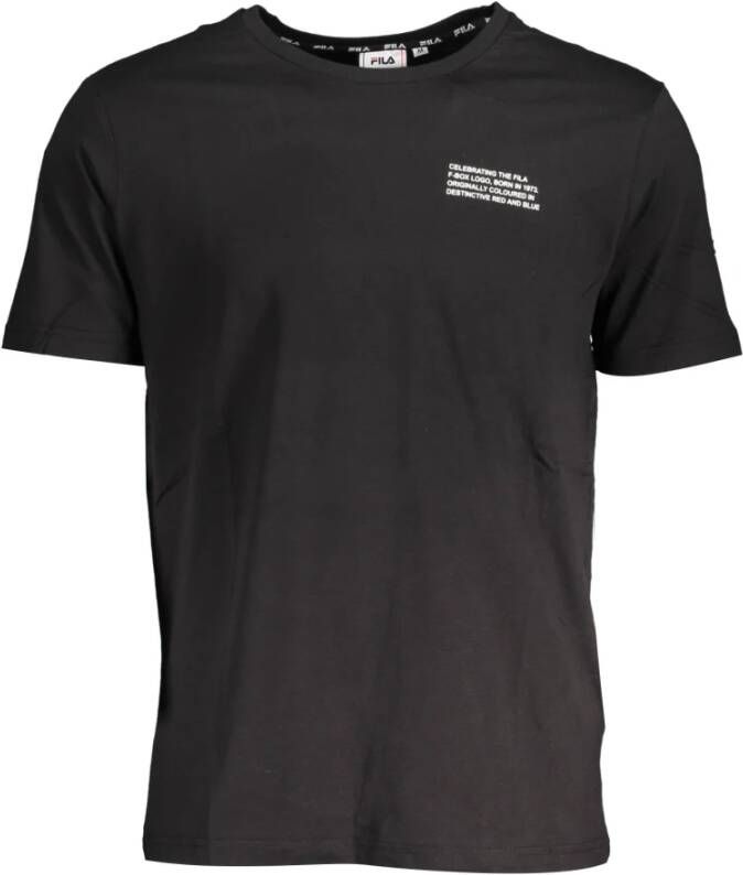 Fila T-Shirts Zwart Heren