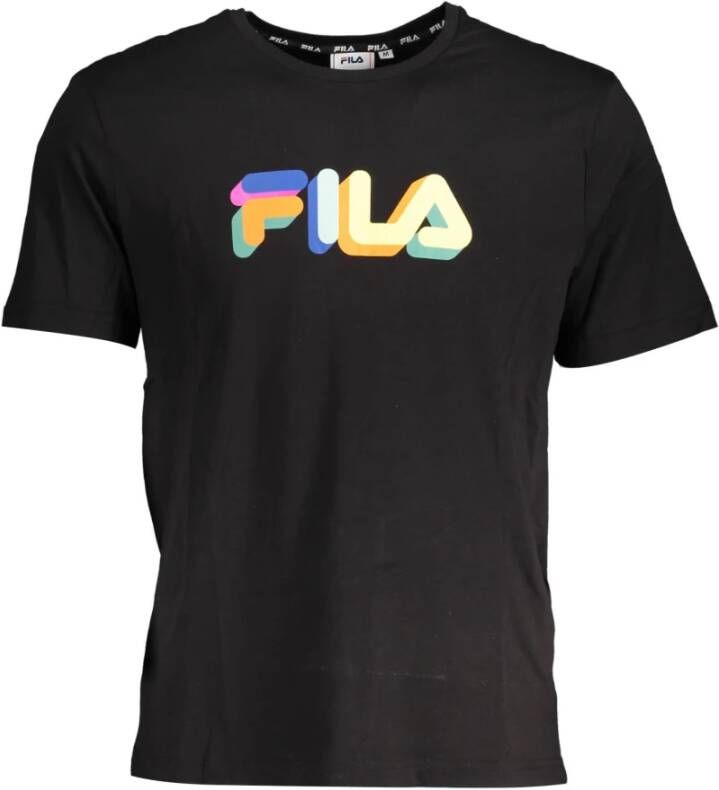 Fila T-Shirts Zwart Heren
