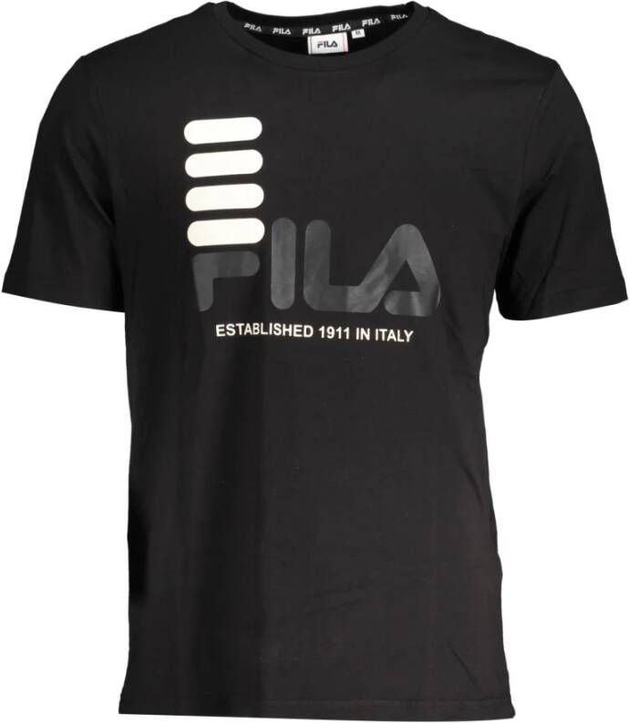 Fila T-Shirts Zwart Heren