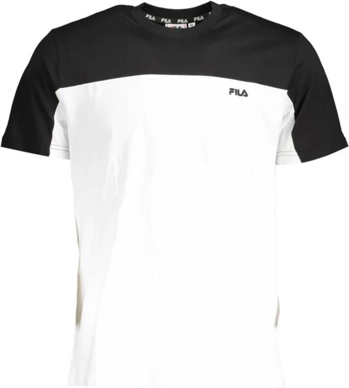 Fila White T-Shirt Wit Heren