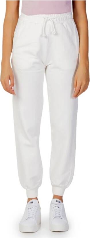 Fila Witte broek met veters voor dames White Dames