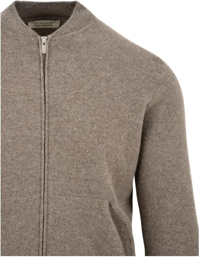 Filippo De Laurentiis Dove Grey Sweaters voor Heren Gray Heren