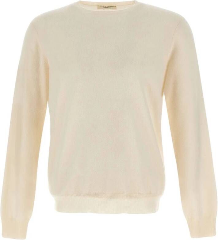 Filippo De Laurentiis Filippo De Laurentis Sweaters White Beige Heren