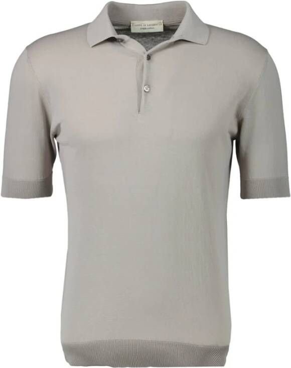 Filippo De Laurentiis Polo Shirt Grijs Heren