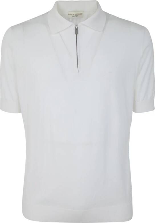 Filippo De Laurentiis Polo Shirt White Heren