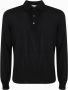Filippo De Laurentiis Polo Shirt Zwart Heren - Thumbnail 1