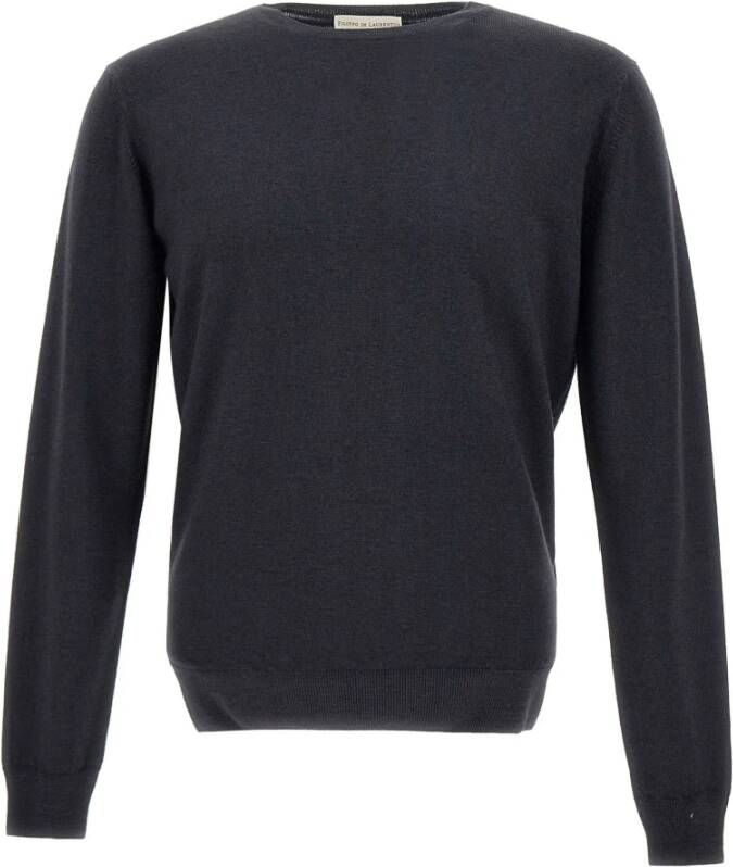 Filippo De Laurentiis Round-neck Knitwear Grijs Heren