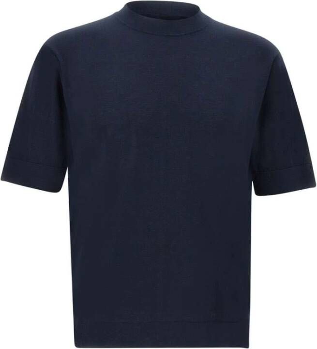 Filippo De Laurentiis T-Shirts Blauw Heren