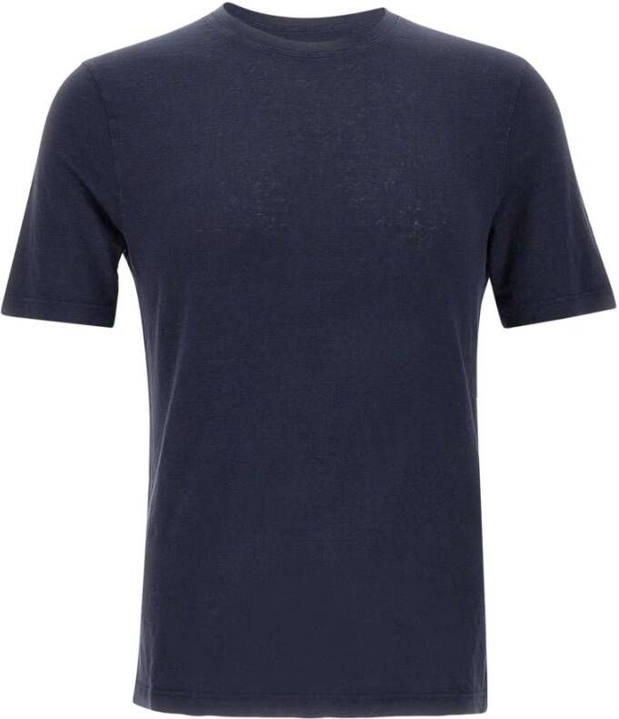 Filippo De Laurentiis T-Shirts Blauw Heren