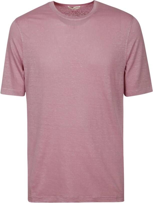 Filippo De Laurentiis T-Shirts Roze Heren