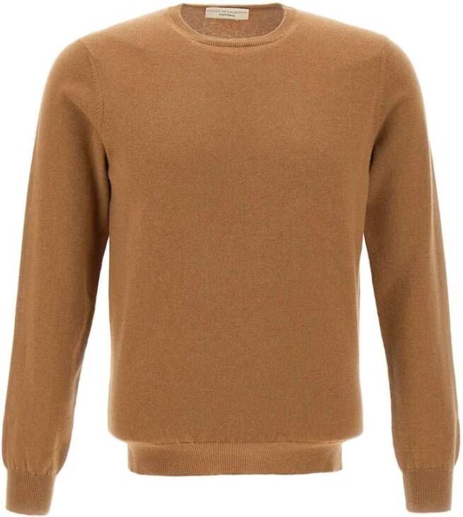 Filippo De Laurentiis Trui met ronde hals Beige Heren