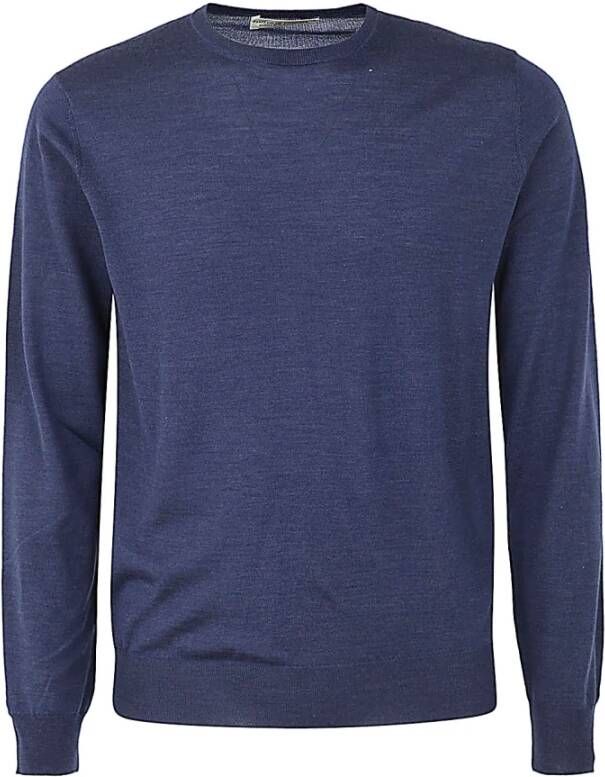 Filippo De Laurentiis Trui met ronde hals Blauw Heren