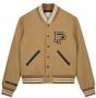 Filling Pieces Varsity Jacket Camel Beige Heren - Thumbnail 1