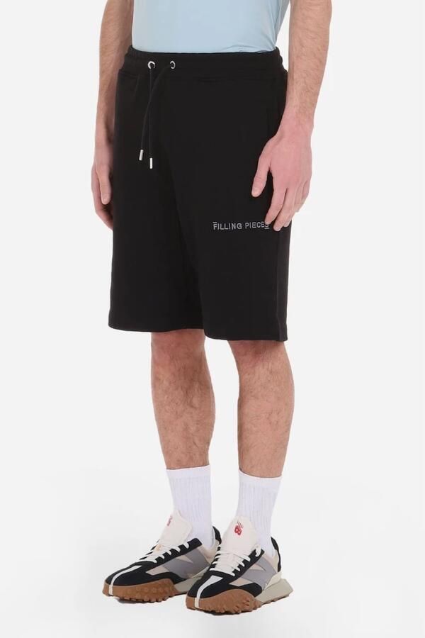 Filling Pieces Bermuda met geborduurd logo Zwart Heren - Foto 2