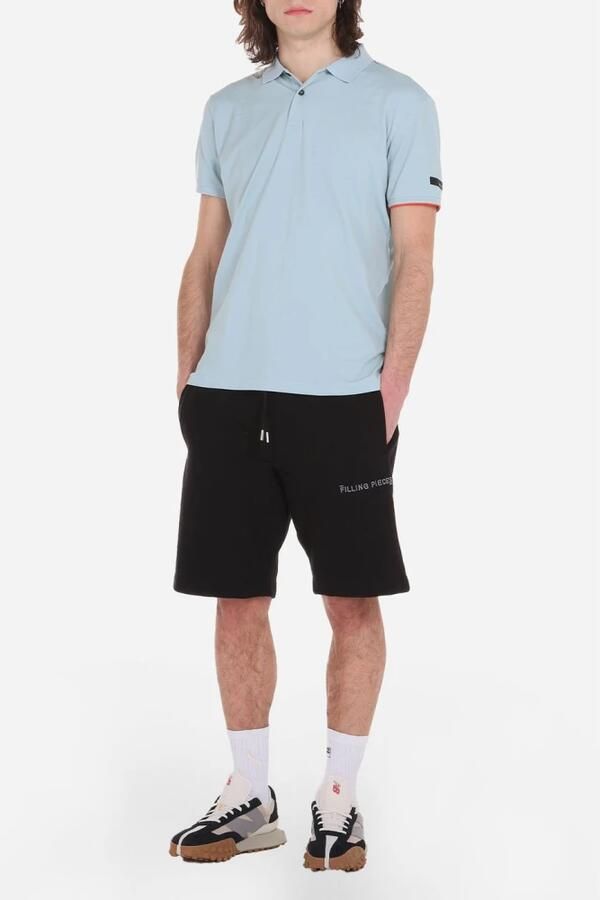 Filling Pieces Bermuda met geborduurd logo Zwart Heren - Foto 4