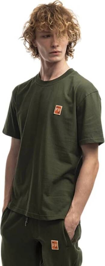 Filling Pieces T-Shirts Groen Heren