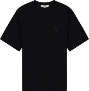 Filling Pieces T-Shirt Lux Black Zwart Heren