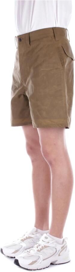 Filson Bruine Shorts Rits Sluiting Zijzakken Brown Heren - Foto 4