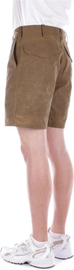 Filson Bruine Shorts Rits Sluiting Zijzakken Brown Heren - Foto 5