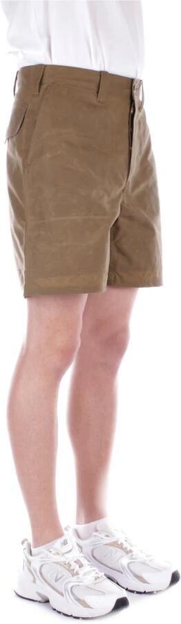 Filson Bruine Shorts Rits Sluiting Zijzakken Brown Heren - Foto 3