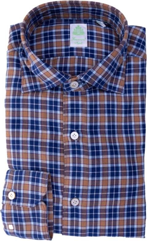 Finamore Casual shorts Blauw Heren