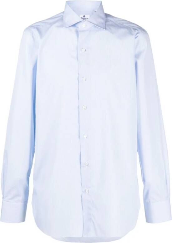 Finamore Formal Shirts Blauw Heren