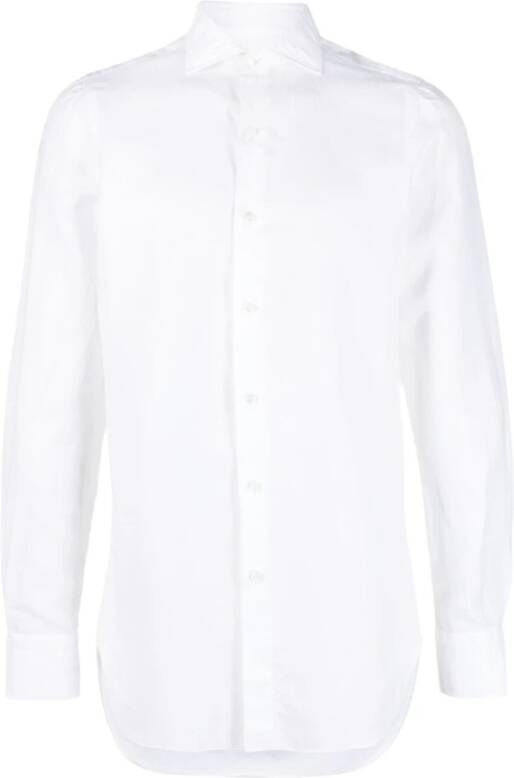 Finamore Formal Shirts White Heren
