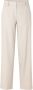 Fiveunits Elegante Zandkleurige Linnen Broek Beige Dames - Thumbnail 3