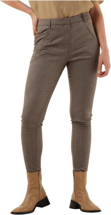 Fiveunits Angelie Pure Bruine Broek Brown Dames - Foto 4