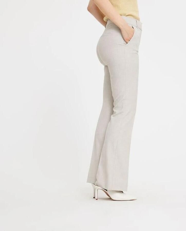 Fiveunits Sand Melange Stijlvolle Broek Gray Dames - Foto 8