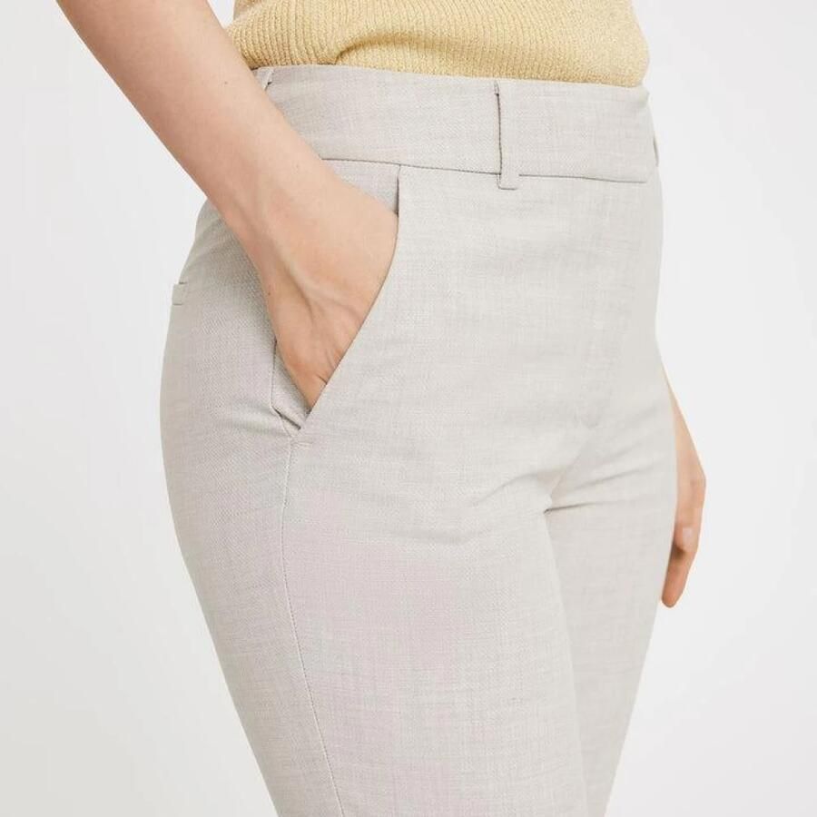 Fiveunits Sand Melange Stijlvolle Broek Gray Dames - Foto 6