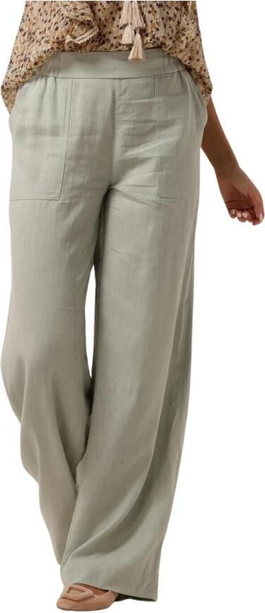 Fiveunits Wijde Groene Broek Linea Green Dames - Foto 3