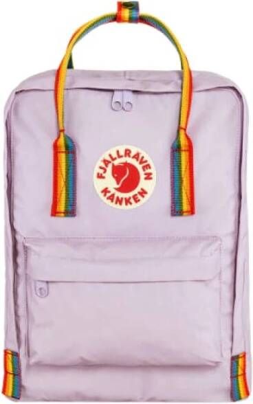 Fjällräven Regenboog Pastel Rugzak met Meerdere Zakken Purple Unisex