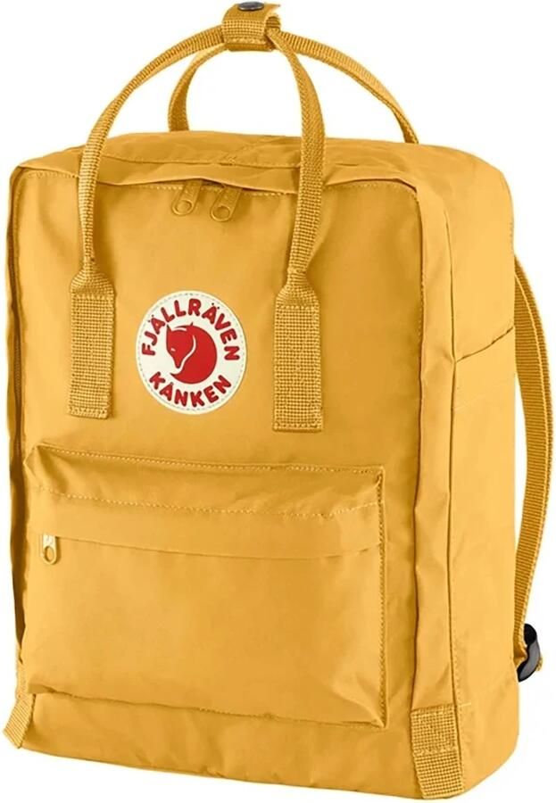 Fjällräven Oker Stoffen Rugzak met Meerdere Zakken Yellow Unisex - Foto 3