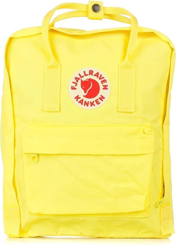 Fjällräven Gele Stoffen Rugzak met Meerdere Zakken Yellow Unisex - Foto 7