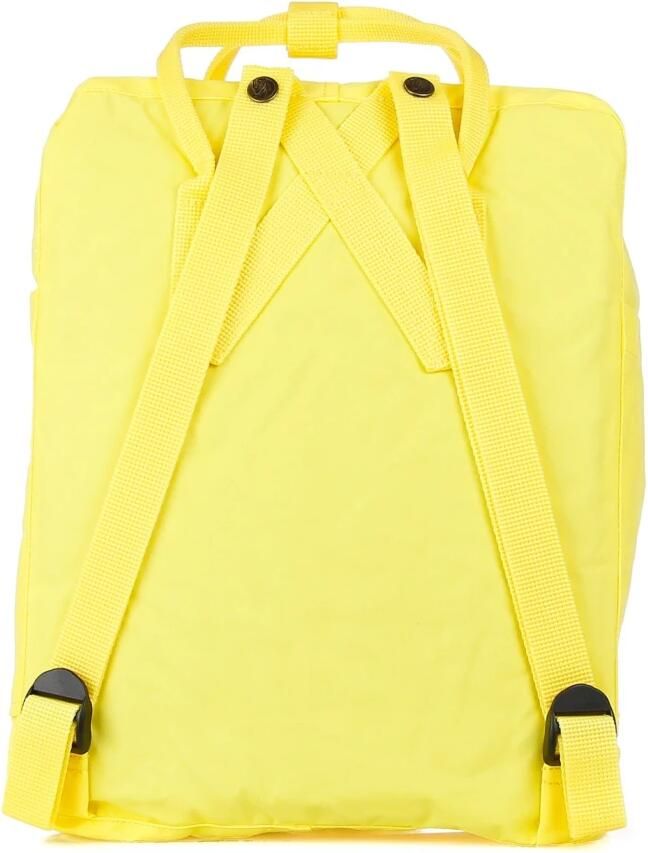 Fjällräven Gele Stoffen Rugzak met Meerdere Zakken Yellow Unisex - Foto 4