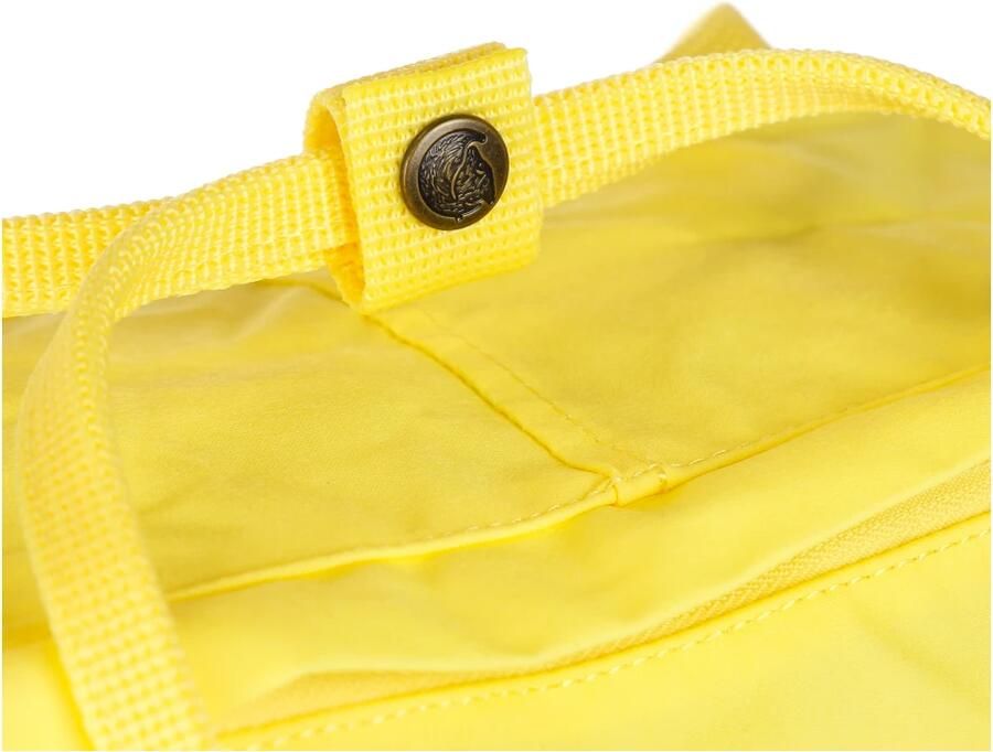 Fjällräven Gele Stoffen Rugzak met Meerdere Zakken Yellow Unisex - Foto 3