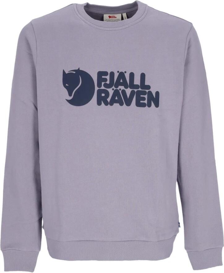 Fjällräven Logo Crewneck Sweatshirt Flint Grey Gray Heren - Foto 2