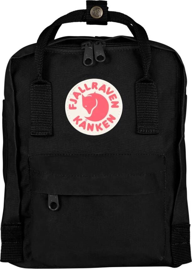 Fjällräven Rugzak kånken mini Zwart Unisex
