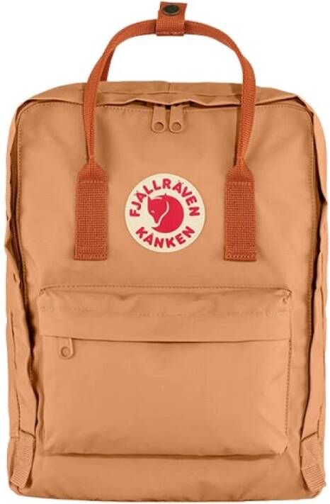 Fjällräven Peach Sand Rugzak met Bruine Accents Brown Heren