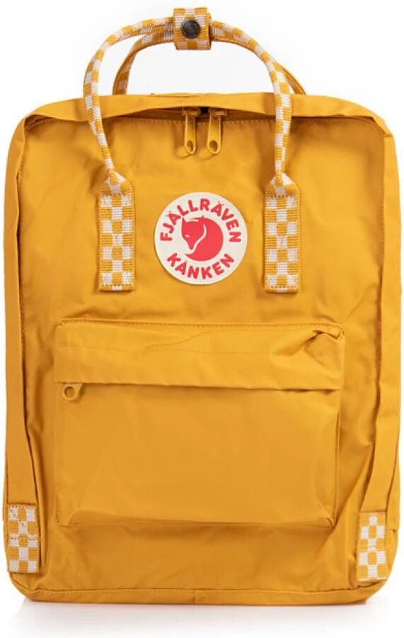 Fjällräven Oker Stoffen Rugzak met Meerdere Zakken Yellow Unisex - Foto 4