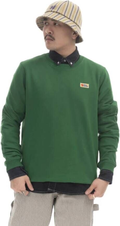 Fjällräven Heren Groene Sweatshirt Regular Fit Green Heren