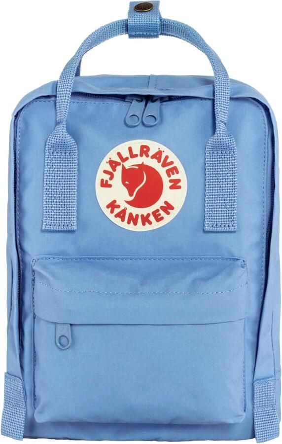 Fjällräven Ultramarijn Stoffen Rugzak met Meerdere Zakken Blue Unisex