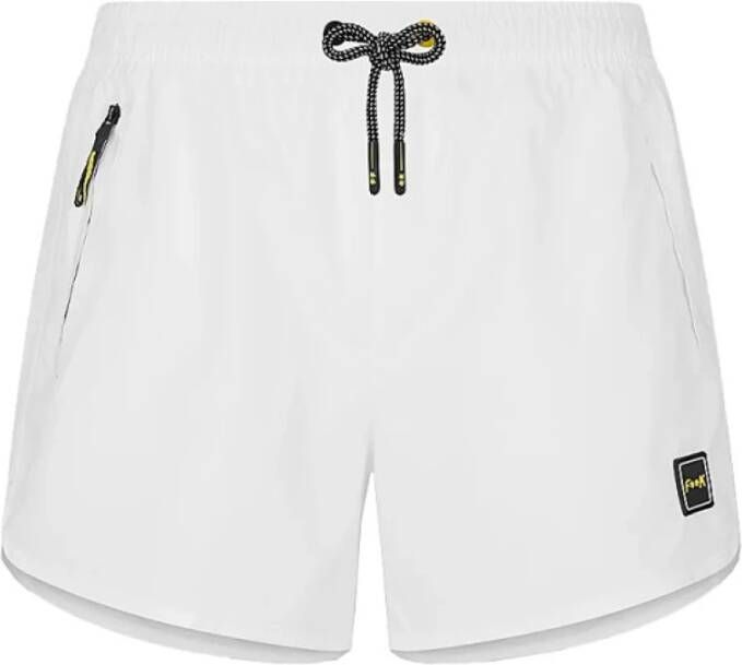 F**k Beachwear White Heren