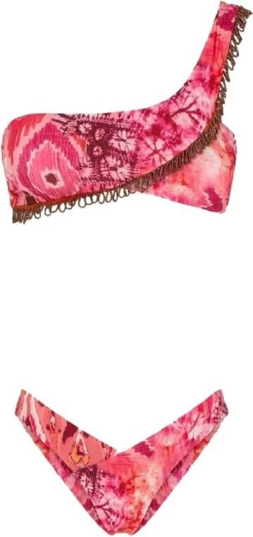 F**k Modieus Bikini Set Red Dames