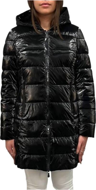 F**k Down Coats Zwart Dames