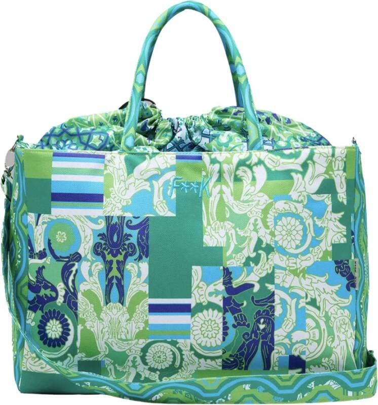 F**k Shoulder Bags Groen Dames