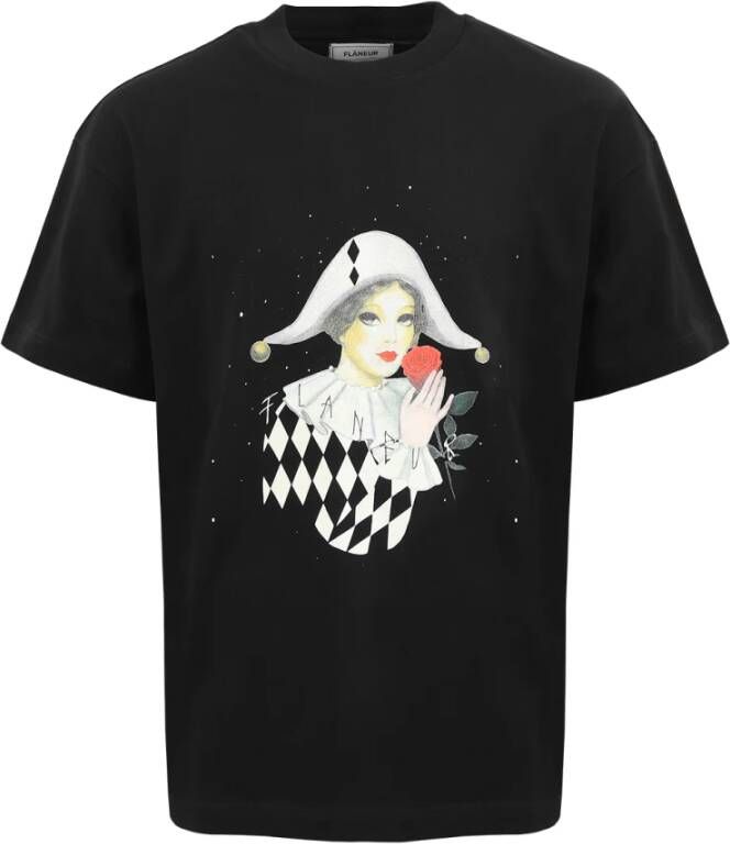 Flaneur Homme Arlequin T.S Stijlvol en trendy Black Heren